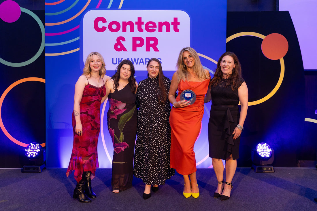 Honchō Takes Home 3 Trophies at The UK Content & PR Awards!