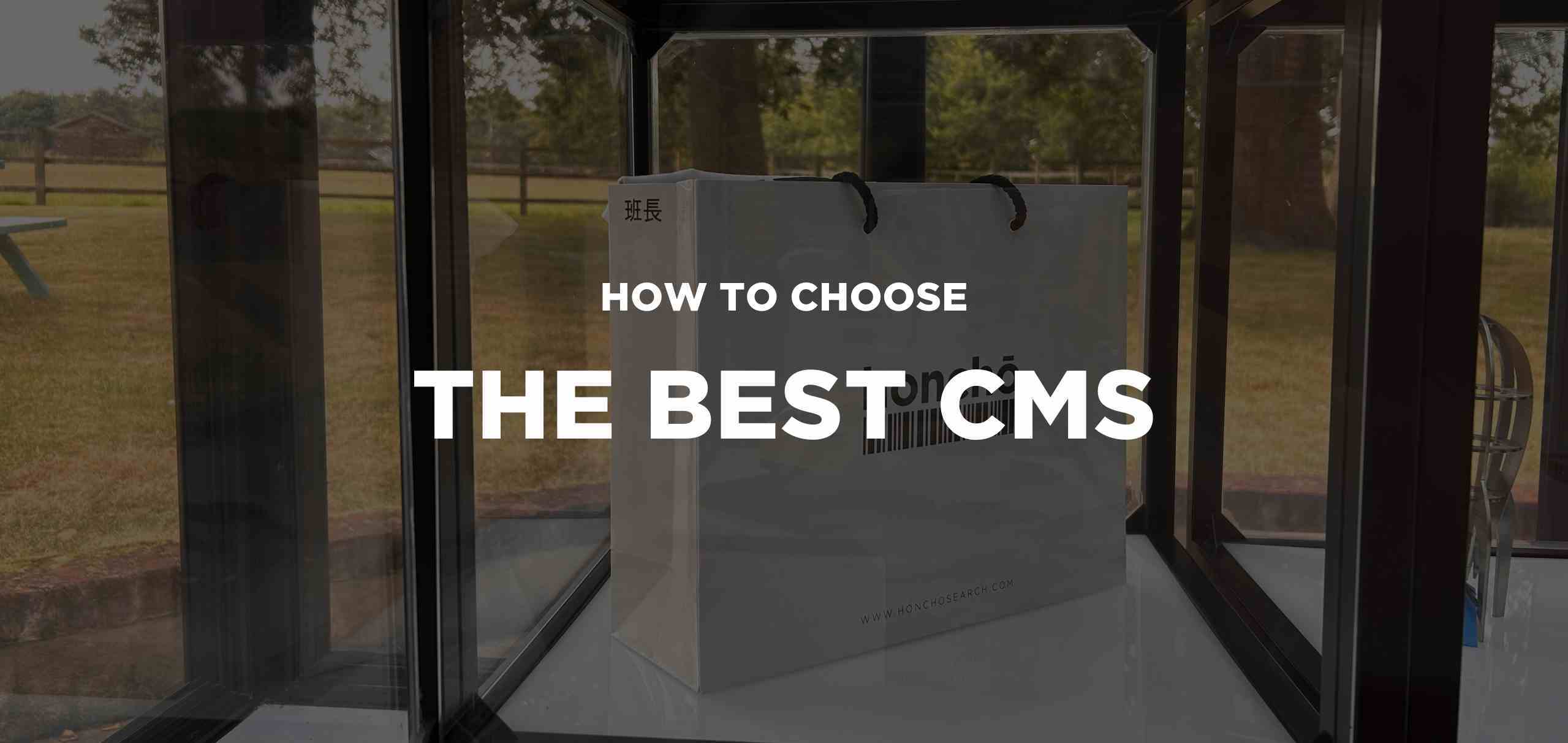 How to choose the right CMS for Ecommerce