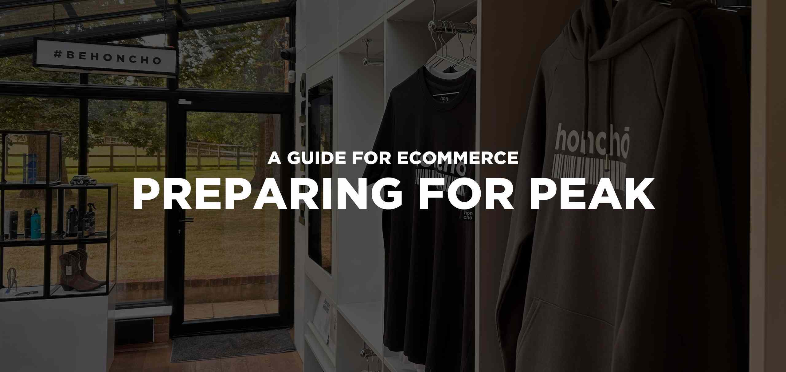 Preparing for peak: a guide for ecommerce